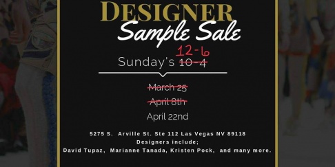 Las Vegas Fashion Design Council Sample Sale