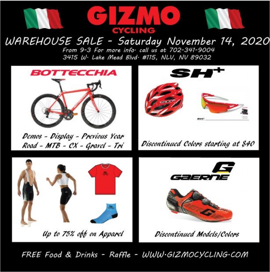 GIZMO Warehouse Sale