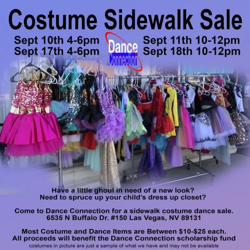 Dance Connection Costume Sidewalk Sale