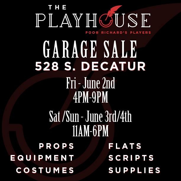 Playhouse Garage Sale