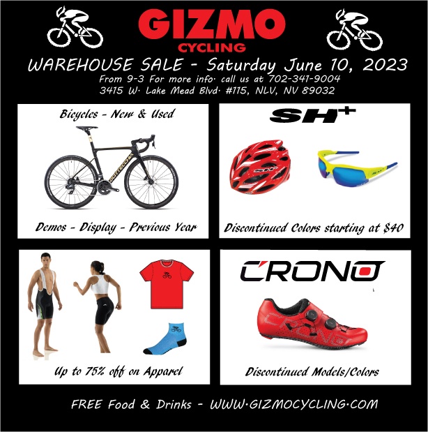GIZMO Cycling Warehouse SALE